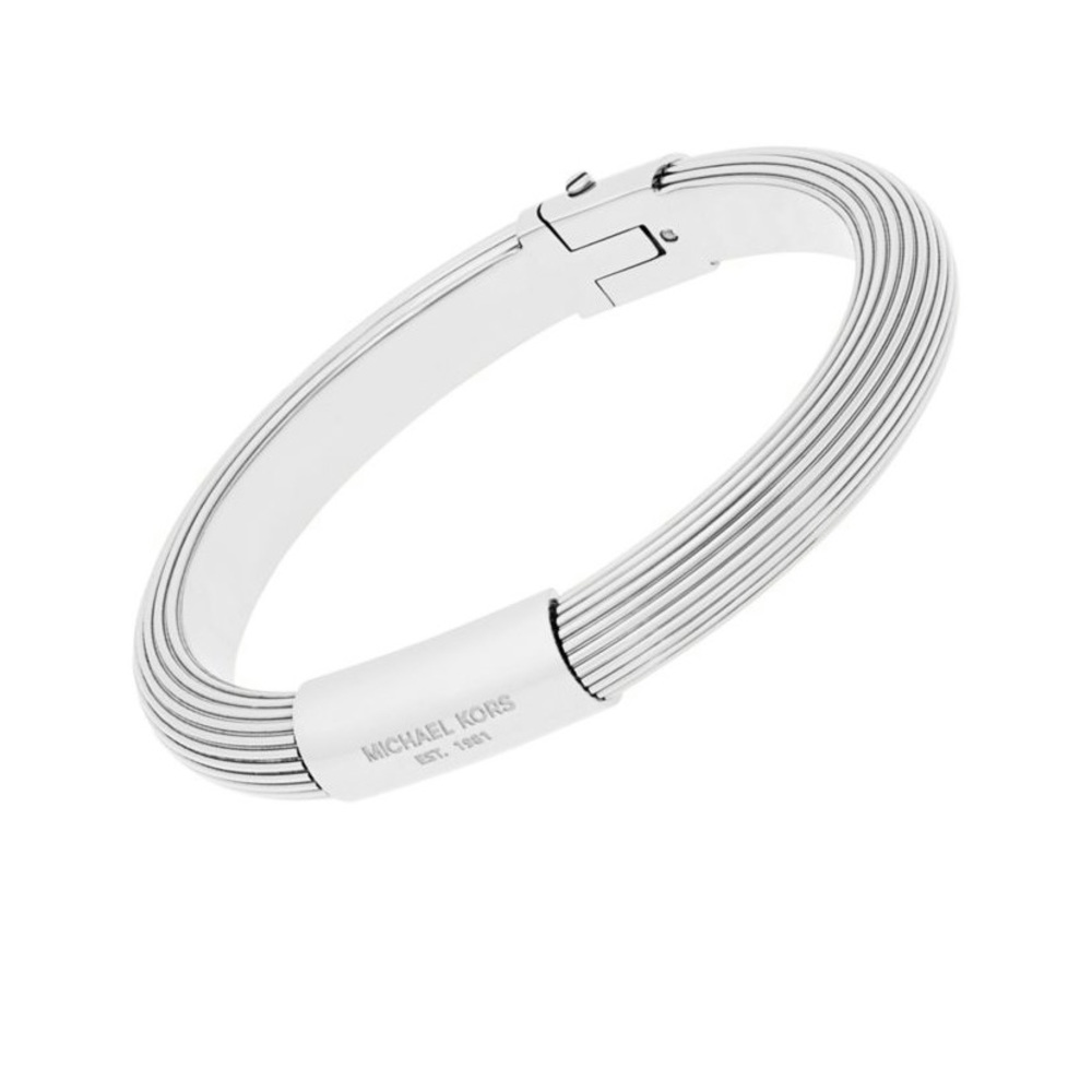 Michael kors ribbed padlock bangle